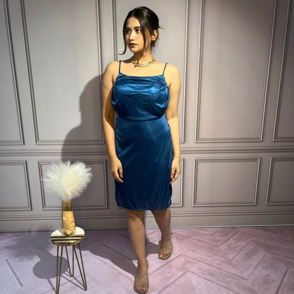 Satin Elegant Slip Dress
