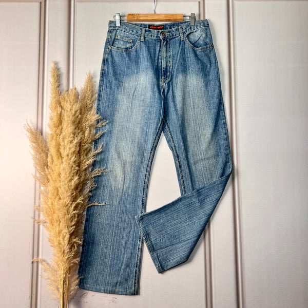 High-Waist Parallel-Fit Jeans