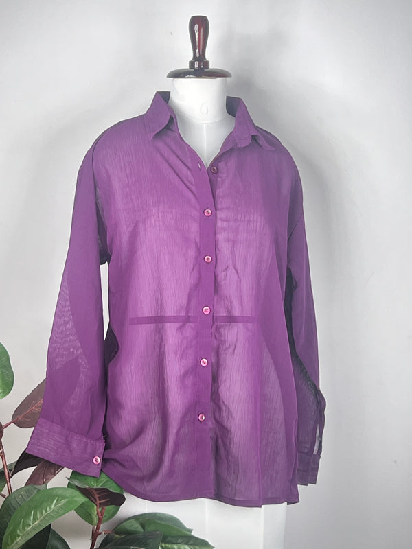Solid Wine Shirt