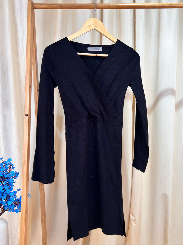 Classic Black Statement Dress