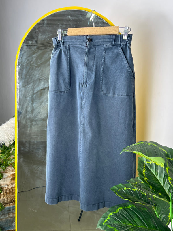A-Line Denim Skirt