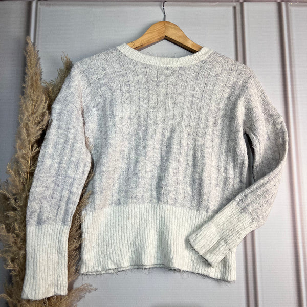 Off White Woollen Sweater