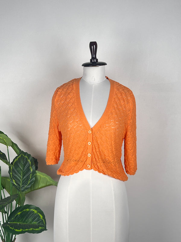 V-Neck Buttoned Top