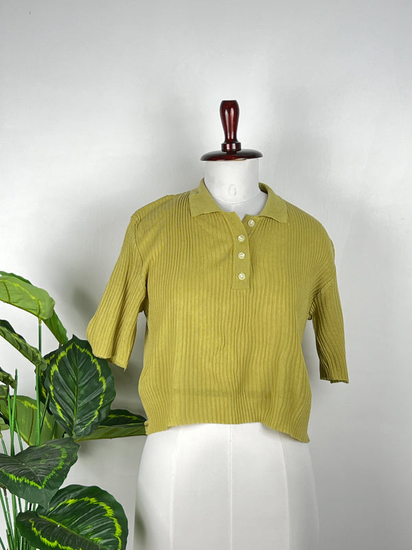 Collared Buttoned Top