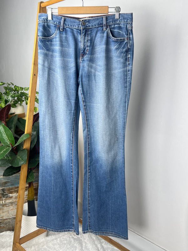 Mid-Rise Straight-Fit Jeans