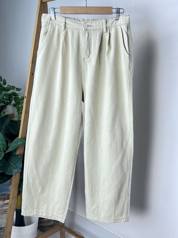 High-Rise Straight-Fit Jeans