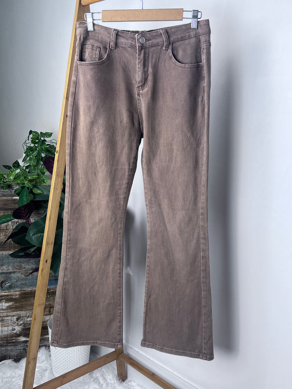 High-Rise Boot-Cut Jeans
