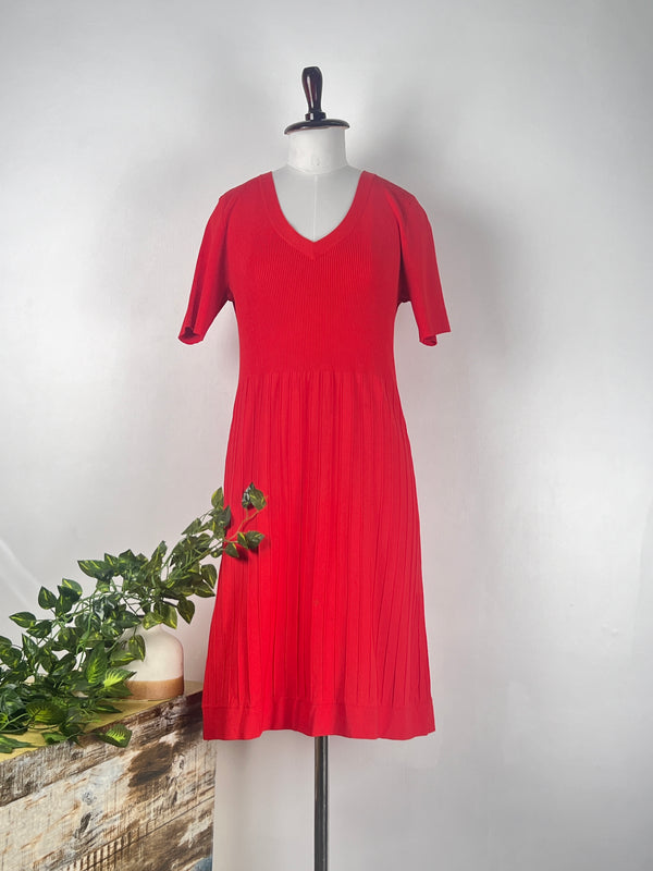 A-Line V-Neck Dress