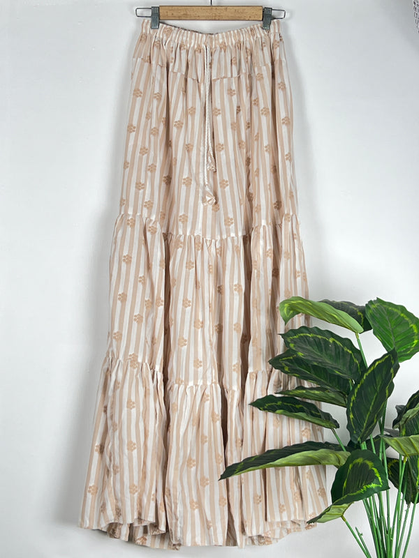 Multi-Floral Printed Skirt