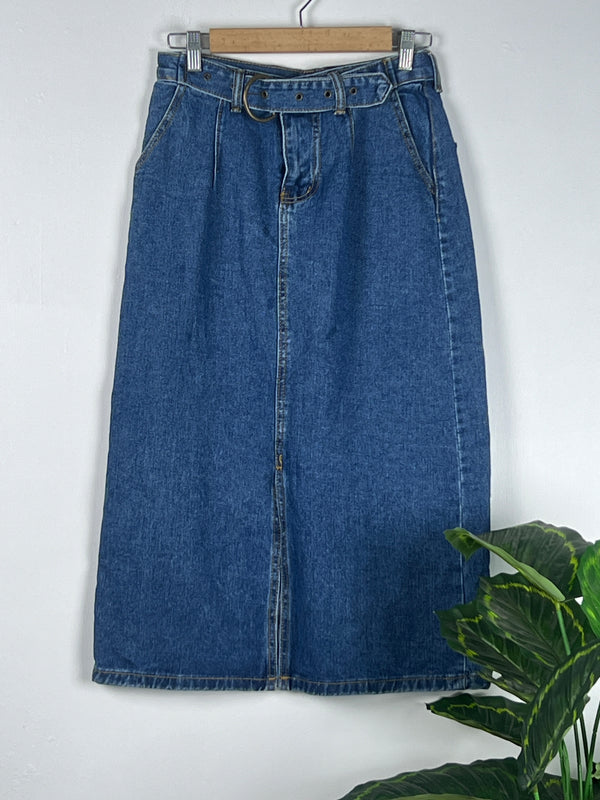 A-Line Denim Skirt