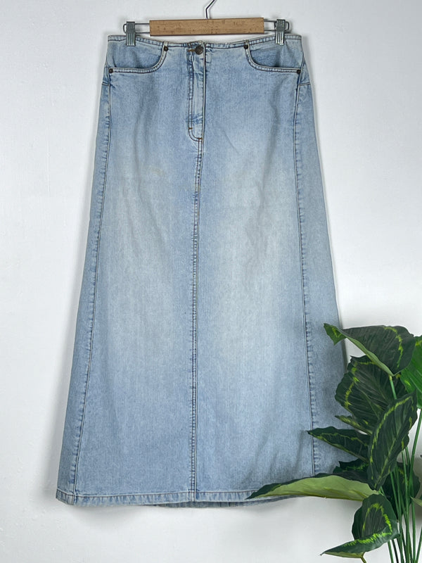 A-Line Denim Skirt