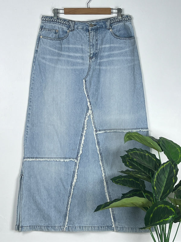 A-Line Denim Skirt