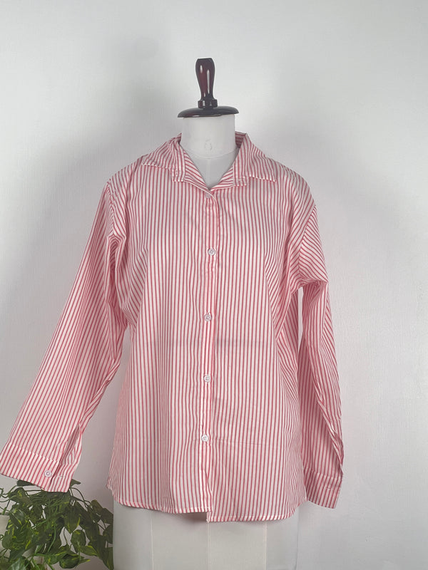 Classic Striped Red Shirt