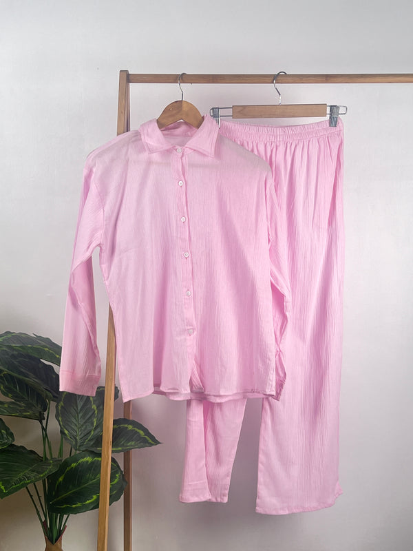 Cotton Mulmul Baggy Co-ord set