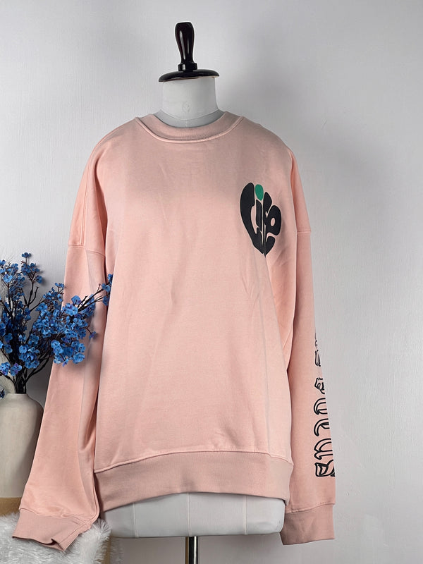 H&M Butterfly-Printed Unisex Sweat Shirt