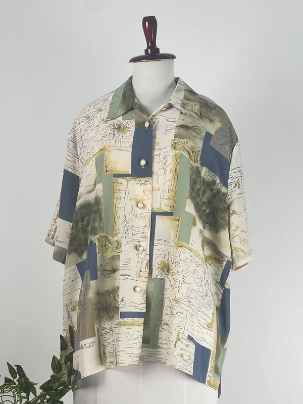 Classic Patterned Multicolor Shirt